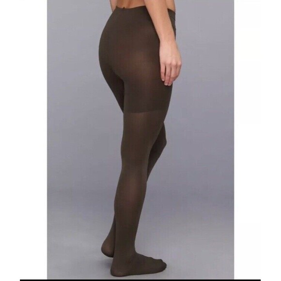 Spanx Tight-End Tights Women’s C Green Ripe Olive Original Opaque Shaping New - Picture 1 of 9
